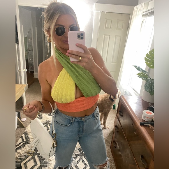 Colorful Halter top - Picture 6 of 6